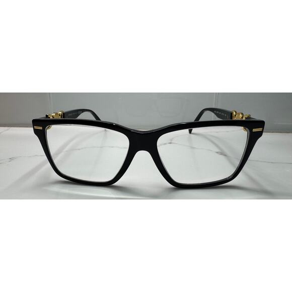 Versace Black & Gold Glasses Original Case & Cleaning Cloth - 3335 GB1 54014 140 - Picture 5 of 12